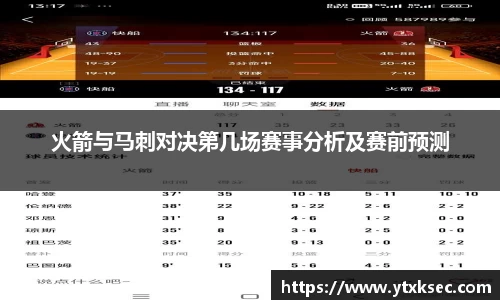 火箭与马刺对决第几场赛事分析及赛前预测